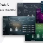 قالب HTML ناحیه مدیریت Dashtrans ساخته شده با بوت استرپ 5