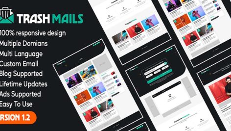 سامانه ایجاد ایمیل موقت Trash Mails