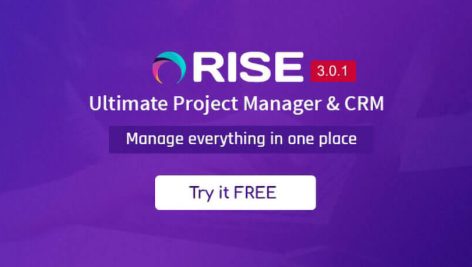 سیستم CRM و مدیریت پروژه RISE